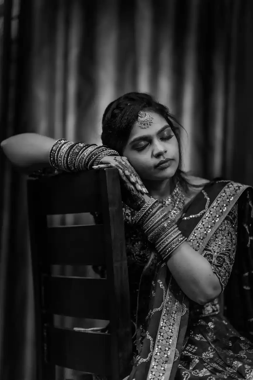 Bride portrait captured by professional engagement photographer