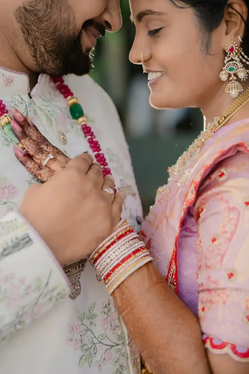 engagement photography of romantic couple