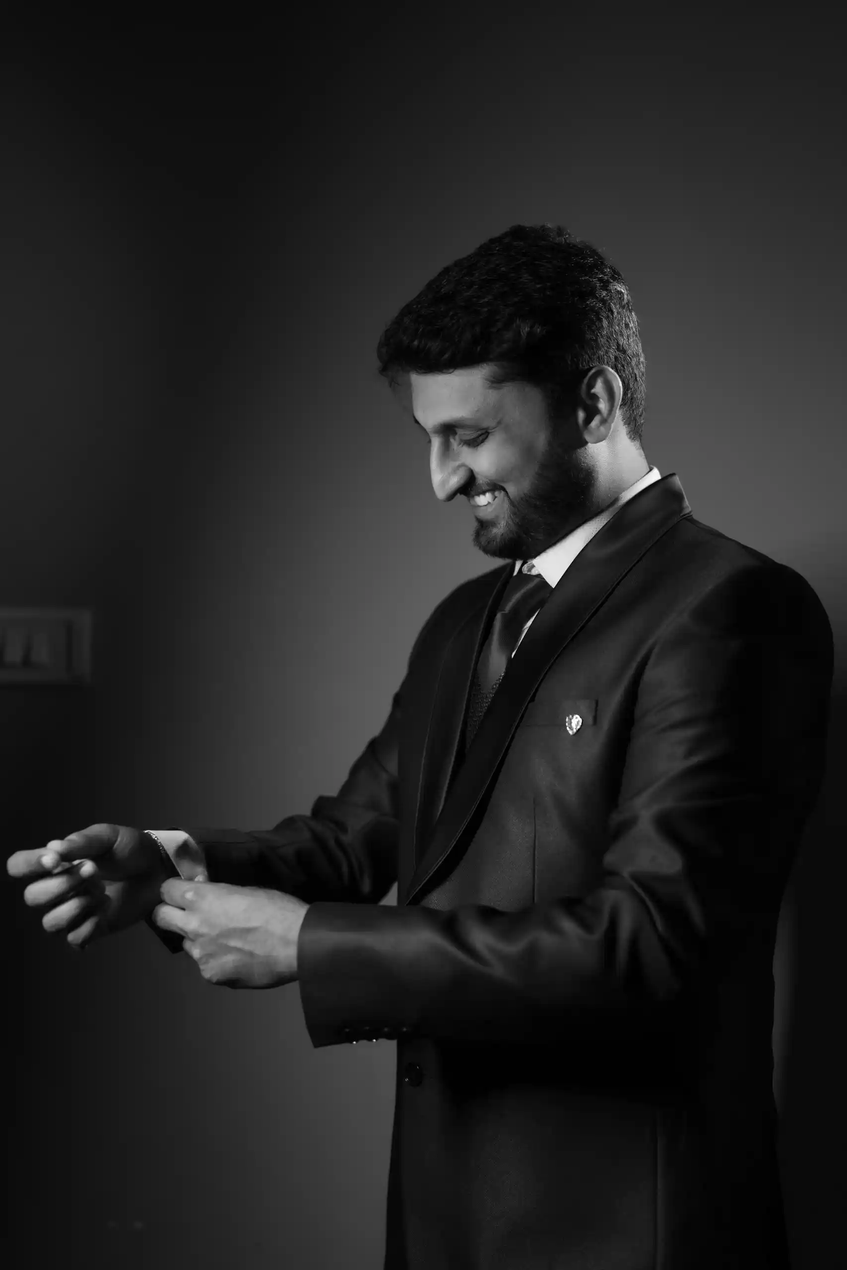 South Indian groom portrait engagement photography