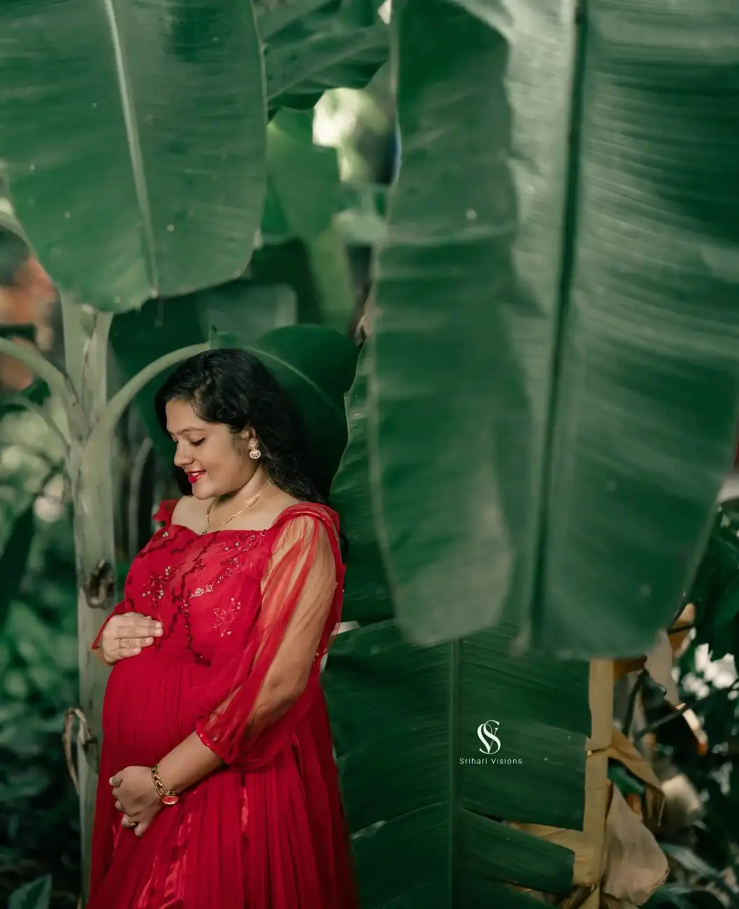 Maternity photography showcasing a beautiful baby bump